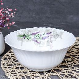 Тарелка глубокая суповая 550 мл 155 мм тарелка глубокая / LHKW60 (18142) /уп 6/48/ YF Лаванда