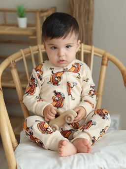 Комбинезон для мальчика с принтом Хот-доги