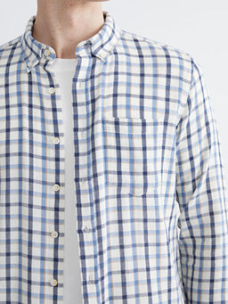 Regular Fit Ekose Erkek G?mlek