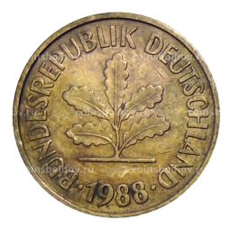 5 пфеннигов 1988 года F Германия