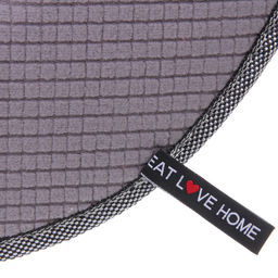 Чехол для сиденья унитаза "Кактус"серый