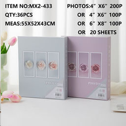 Фотоальбом 200 фото 10х15 / MX2-433 /уп 36/