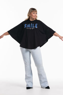 Пончо туника женская