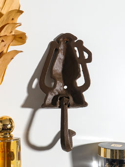 Крючок настенный «Походный фонарь», ключница декоративная, чугун, 19×8×8.8 см