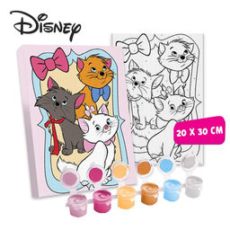 Картина по номерам, 20 х 30 см Друзья, Кошечка Мари