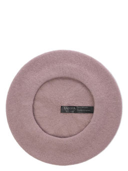Берет жен. шерсть LB-N88701 dirty pink