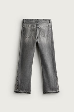 JEANS FLARE FIT / Gris - Zara фото 12