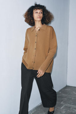 95% WOOL OVERSIZE CARDIGAN