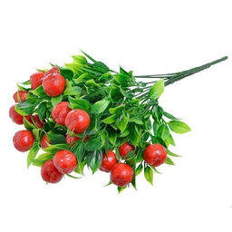 Цветок искусственный Ягоды 33 см / 60-2 /уп 300/900/ - ГалеонТрейд фото 3