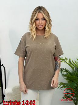 Футболка женская из хлопка