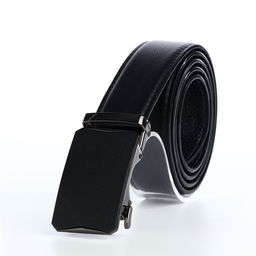 Ремень мужской, регулируемая длина, ширина 3.6 см, пряжка автомат, чёрный