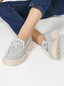 Лоферы женские комфорт 011-811 Gri