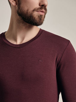 DIWARI Джемпер MD 696 dark bordo