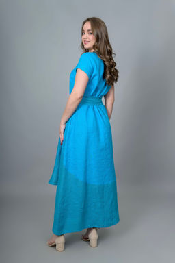 Платье 100% лен