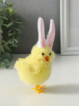 Фигурка пасхальная «Цыплёнок с заячьими ушками», 5×6.5×12.5 см, МИКС