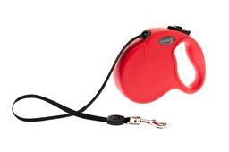 ВИА Рулетка-ремень для собак до 50кг, 5м, красная WRAP EXTENDABLE LEASH L 5MT-50KG RED WRAP4-R WRAP4-R