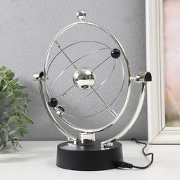 Маятник настольный антистресс «Сфера. Сатурн», 10.5×22×25 см