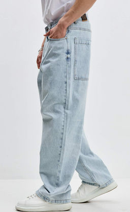 Джинсы F511-0154 l.blue - Fine joyce фото 2