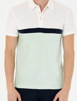 Ye_il Slim Fit Polo Yaka T-shirt