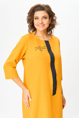 Платье Michel Chic 2073/1 горчичный  фото 4