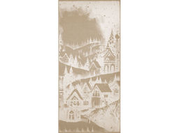 Полотенце махровое 6с102.511ж2 Снежный пейзаж(лен3) 67х150см