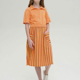 PELICAN, юбка для девочек, Оранжевый