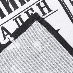 Полотенце кухонное Доляна Джентльмен 35х60 см, 100% хлопок, рогожка фото 5