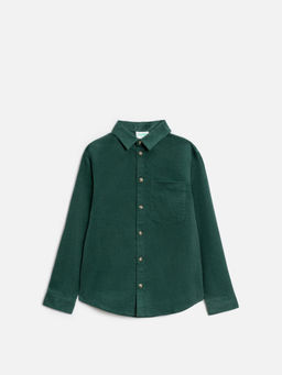 ACOOLA / Сорочка верхняя детская для мальчиков Patrik сине-зеленый