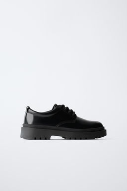 TRACK SOLE DERBY SHOES - Zara фото 2