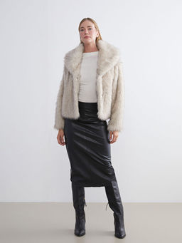 Ceket Yaka Kad?n K?rk Mont