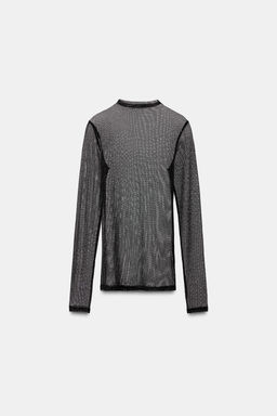 METALLIC THREAD TOP - Zara фото 8