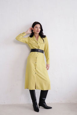 Платье-рубашка с английским воротником - Martichelli фото 351