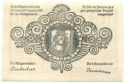 Банкнота 10 геллеров 1920 года Австрия  Санкт-Файт-им-Понгау (нотгельд)