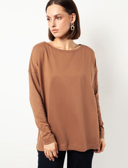 VILATTE / Джемпер из премиального хлопка с эластаном