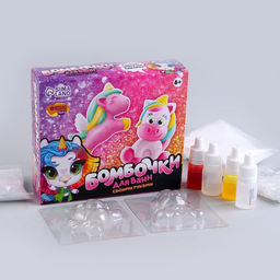 Набор для творчества. Бомбочки для ванн своими руками Мир единорогов