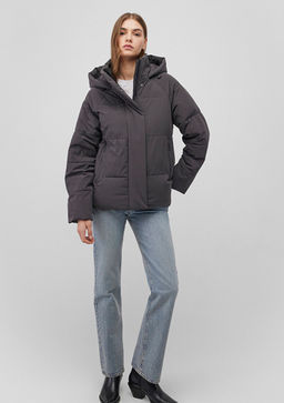 Kapusonlu Antrasit Sisme Mont