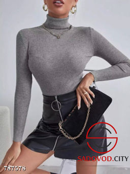 Женская базовая водолазка - Bruno фото 7