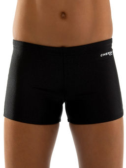 8510 Плавки-шорты детские однотонные с логотипом - Chersa фото 2