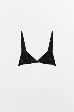 STRUCTURED TRIANGLE BRALETTE - Zara фото 12