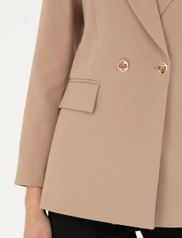 Bej Slim Fit Ceket - Pierre cardin фото 7