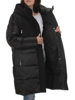 C223 BLACK Куртка зимняя женская (200 гр. холлофайбера) - Fashion фото 6