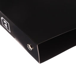 Папка на 4 кольцах А3, Calligrata TOP, 27 мм, 800 мкм, вертикальная, чёрная