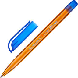 Цена за 2 шт. Ручка шариковая неавтомат. Комус Ocean Orange,масл,син,0,3мм,орнж.к,Россия