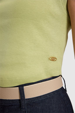 Kad_n Ye_il Bisiklet Yaka Basic Ti__rt - U.s. polo assn фото 6