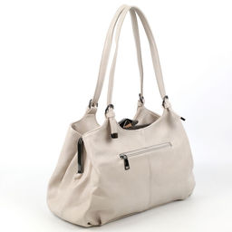 Женская сумка из эко кожи с ручками и фермуаром 0119-14 - Kenguluna фото 3