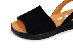 Босоножки EDART 1057.150 bl.w.black