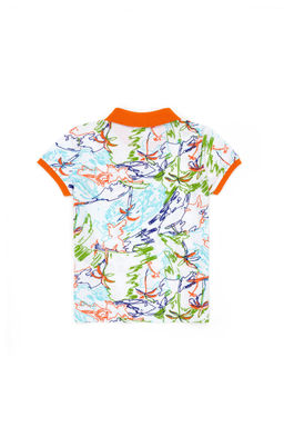 Оранжевая футболка-поло для мальчика Неожиданная скидка в корзине - U.s. polo assn фото 3