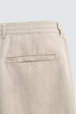 PANTAL?N FLUIDO STRAIGHT FIT / Gris perla - Zara фото 10