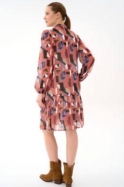 Платье Нежный акцент  2 (алый)