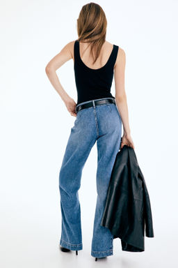 Wide High Waist Jeans - H&m фото 9
